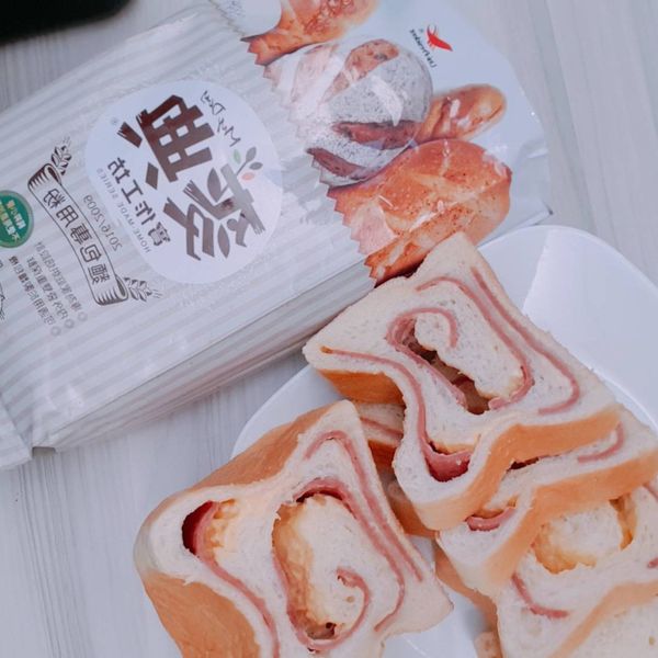 起司火腿吐司【麥典實作工坊麵包專用粉】 : Olga's Corner一起做