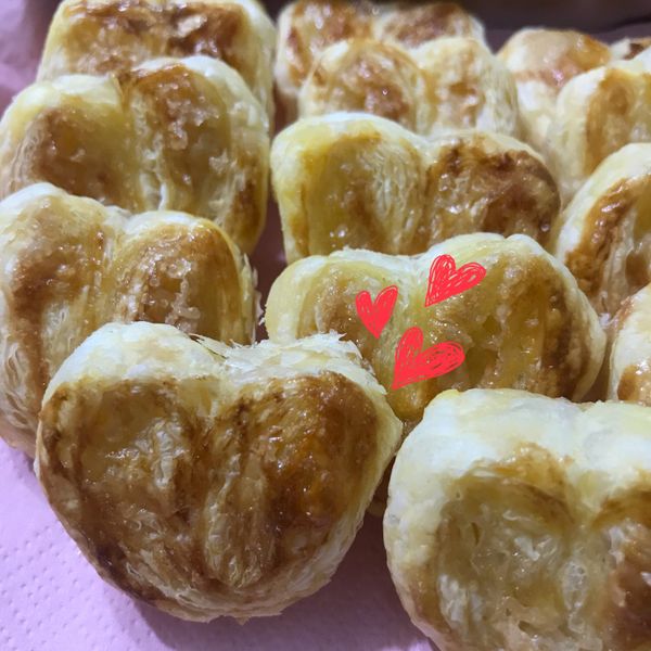 起酥片經典喜餅-黑糖蝴蝶酥:陳小榕 一起做