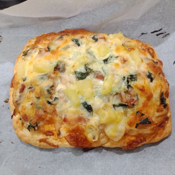 手工披薩餅皮：江凱蒂 一起做