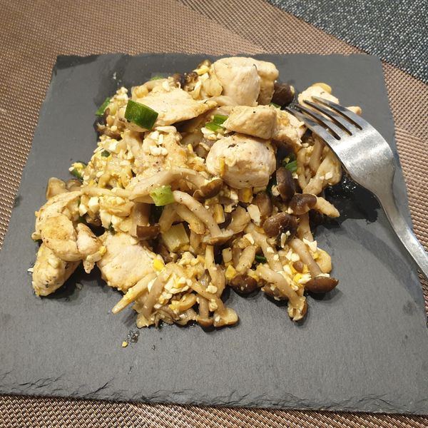 金沙菇菇雞胸肉（減脂料理） : 陳禹甄一起做