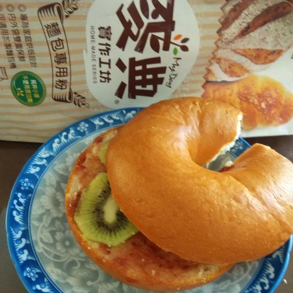 鳳梨貝果【麥典實作工坊麵包專用粉】 : Karen Guo一起做