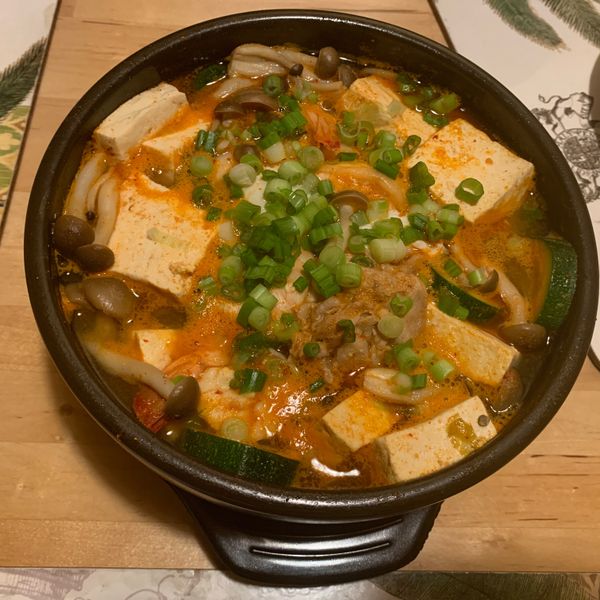 韓式豆腐煲 : Joannie Liu一起做