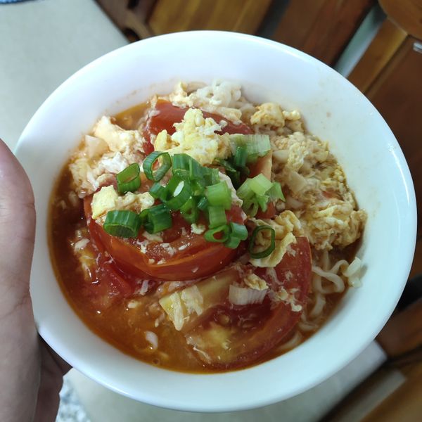 蕃茄雞蛋麵：李懷恩 一起做