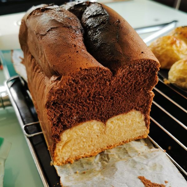 巧克力蛋糕吐司【麥典實作工坊麵包專用粉】:賴榆橙 一起做