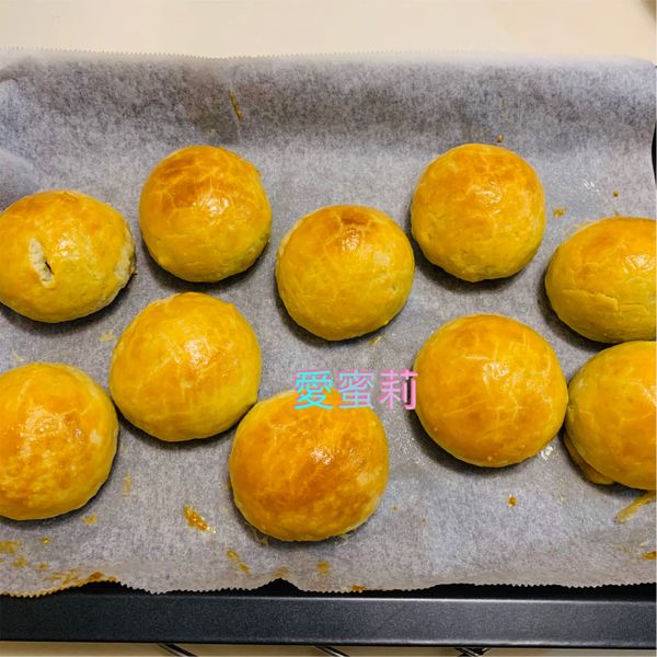 《應景中秋》蛋黃酥配方 可做20顆 : 愛蜜莉一起做