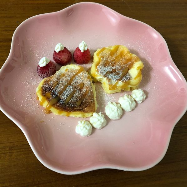 三步驟完成會呼吸的「舒芙蕾鬆餅」❤ : Momo Wu一起做