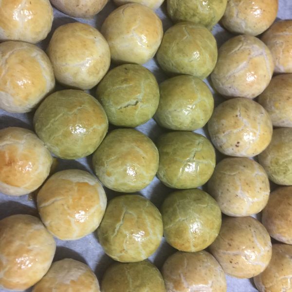 蛋黃酥：QQ 一起做