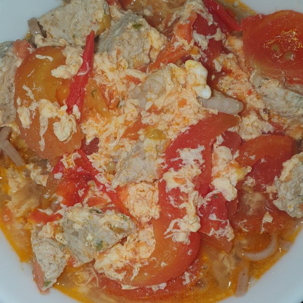 蕃茄雞蛋麵：高宇駿 一起做