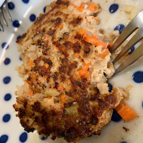 豆腐漢堡排【盛(剩)食料理】 : 陳佳玲一起做