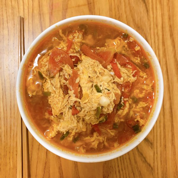 蕃茄雞蛋麵：YunU_13 一起做