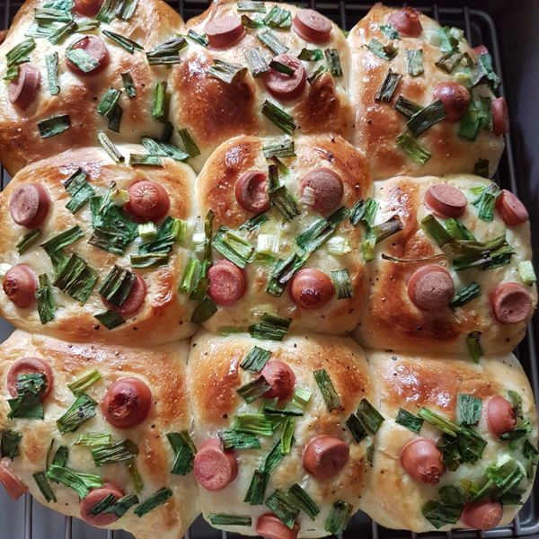 蔥花麵包 : 孟蓁一起做