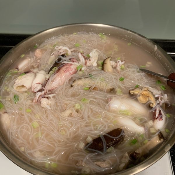 芋頭小捲米粉湯 : 李昭嬿一起做