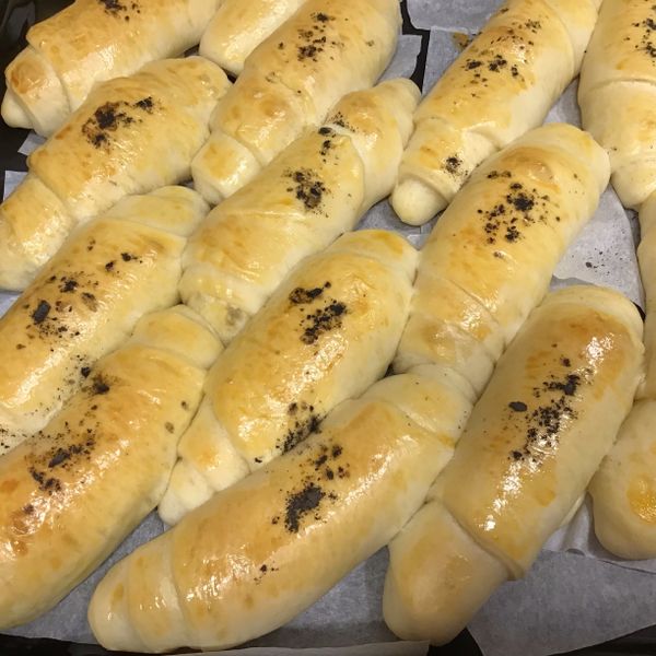 牛奶麵包捲 【低糖低油】：Francis 一起做