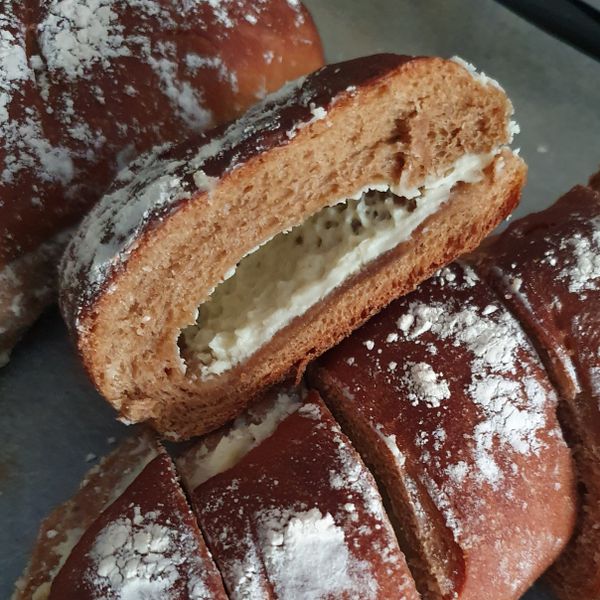 咖啡乳酪起司麵包 : Koey Puan一起做