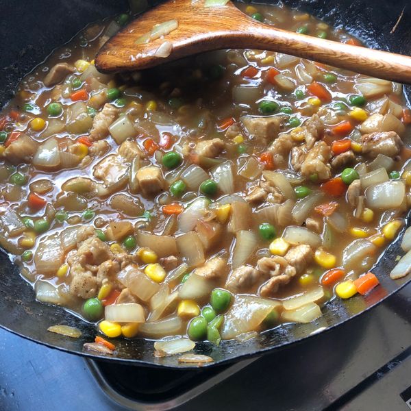 咖哩雞 : 阿嬌一起做