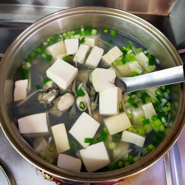 【厚生廚房】鮮蚵豆腐湯 : 孫御庭一起做