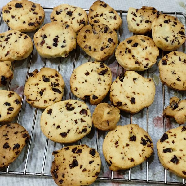 烘培入門《蔓越莓曲奇》 : 潘潘的手作料理廚房一起做