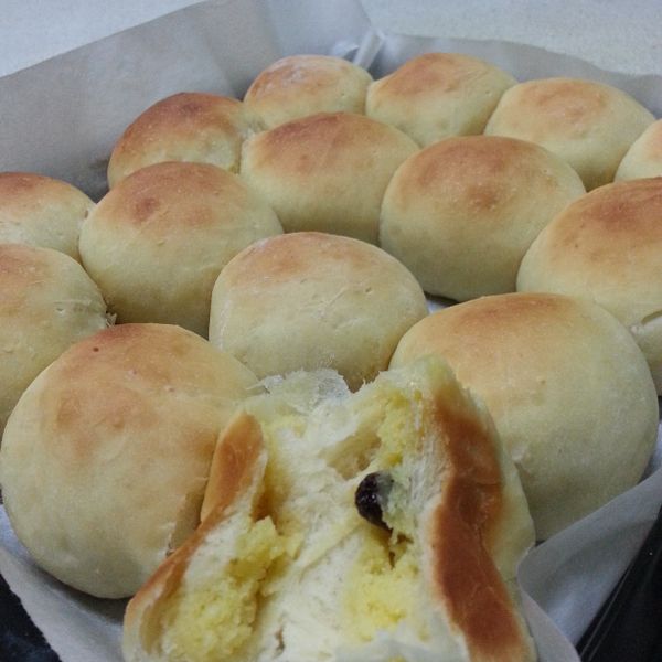 奶酥小麵包(15個) : 賴玉盈一起做