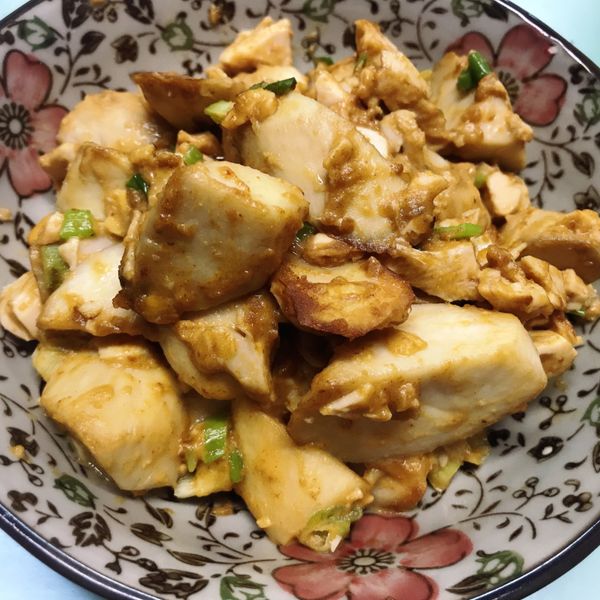 金沙杏鮑菇：キヌ けんぎ きょう 一起做