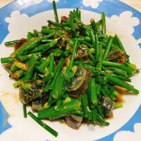 韭菜花皮蛋 : Namie Lee一起做