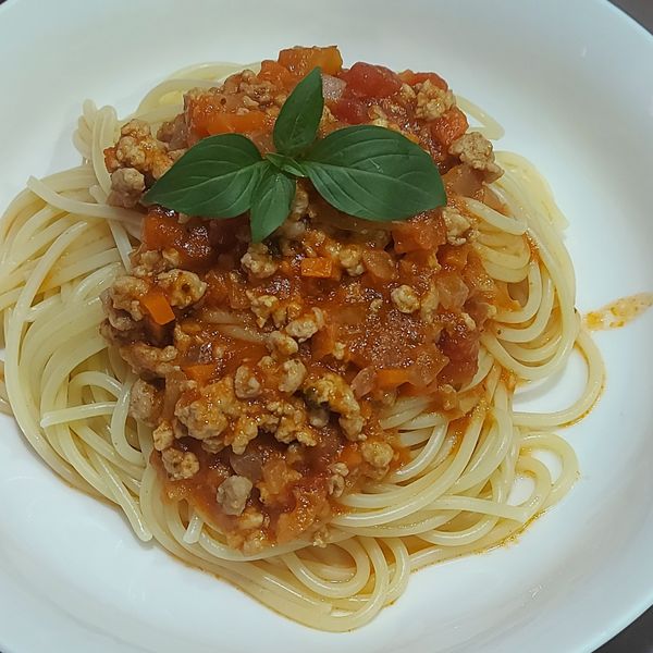 鮮蕃茄肉醬義大利麵🍝 : Cheng Joanne一起做