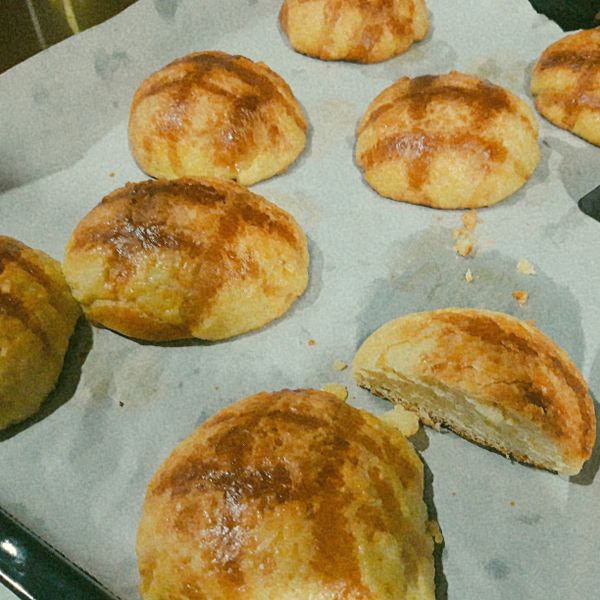 👩‍🍳湯種菠蘿麵包 : Winnie Ling一起做