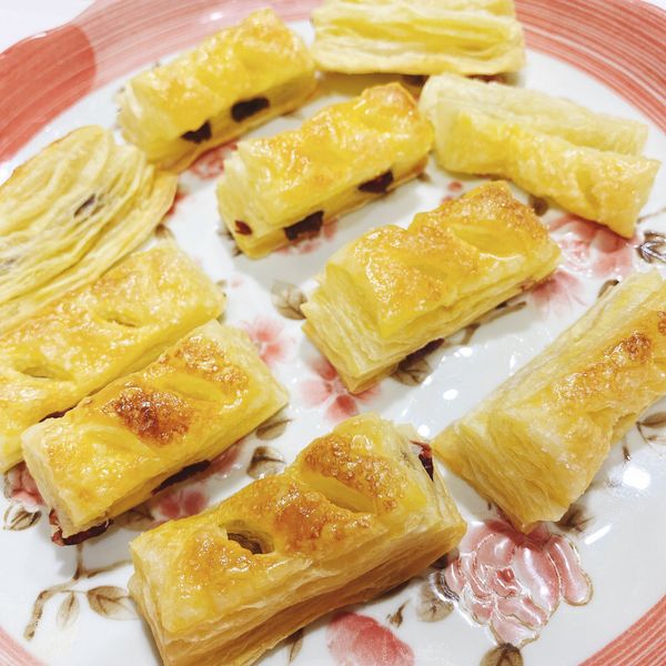 蔓越莓千層酥 : Elaine一起做