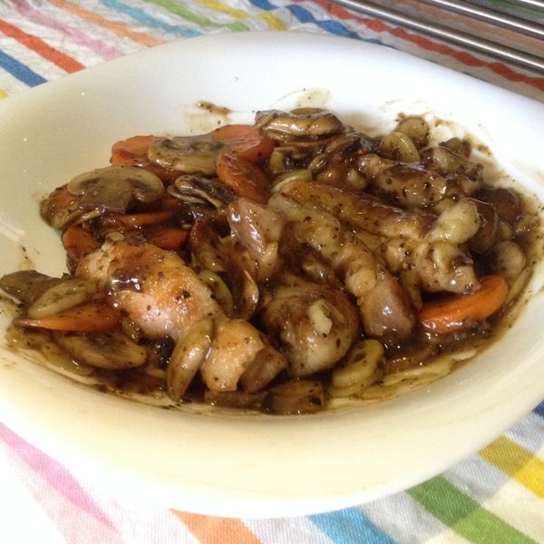 ㄚ曼達的廚房~蘑菇雞腿 : Carolkaka一起做