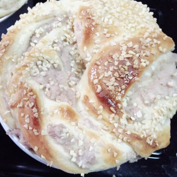 芋泥手撕麵包：陳美燕 一起做