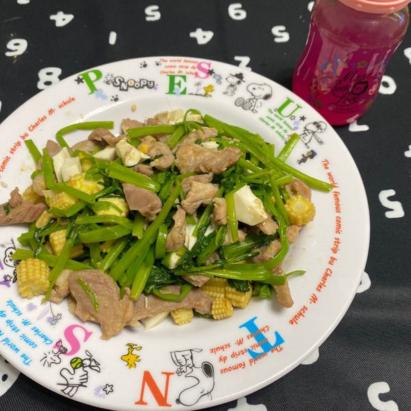 鹹蛋蔬菜豬肉：10分鐘上菜 : 老綁娘一起做