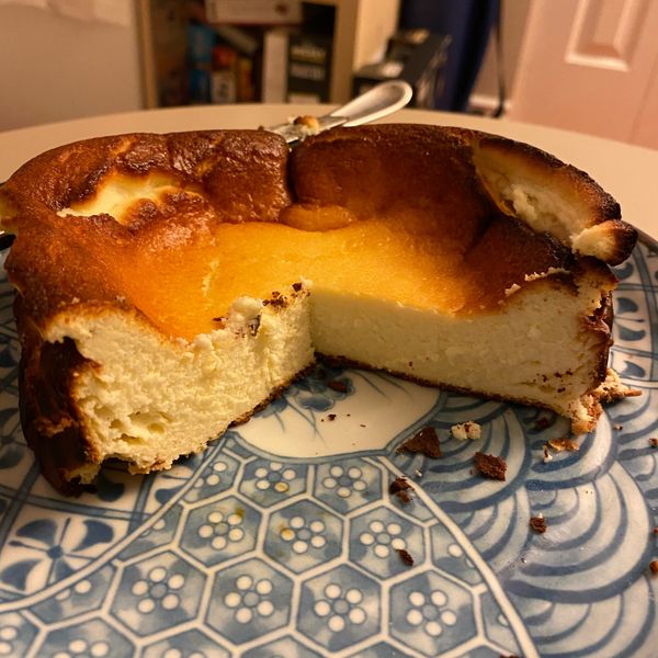 巴斯克起司蛋糕🧀️ : Sandra Bao一起做