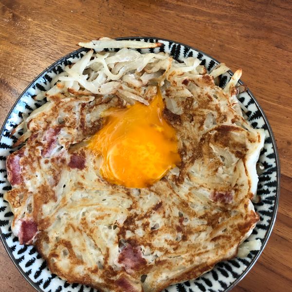 雞蛋馬鈴薯餅 : 淑惠一起做