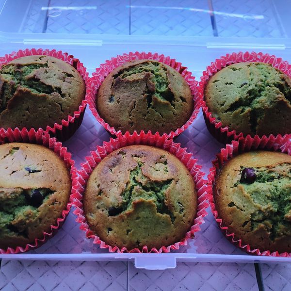 抹茶紅豆瑪芬 : Kate Hua一起做