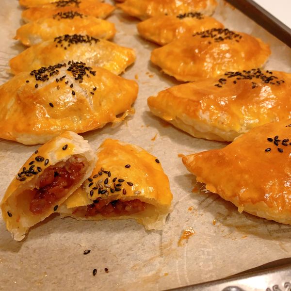 千層叉燒酥 : Selena Chang一起做