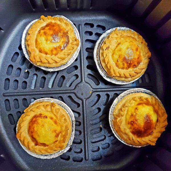 氣炸鍋蛋塔：jw 一起做