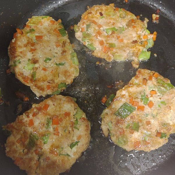 雞蛋豆腐雞肉煎餅 : Tinkgo一起做