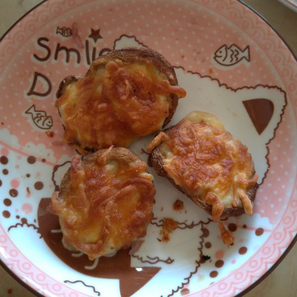 科帥氣炸鍋-焗烤香菇 : 陳淑婷一起做