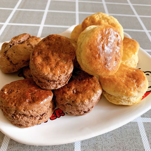 蔓越莓司康:黃巧宜 一起做