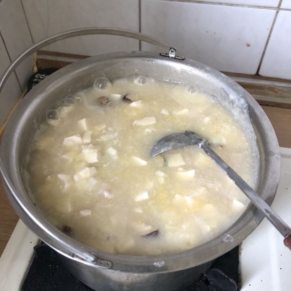 ⭐️最愛媽媽味⭐️蛤蜊花枝丸雞肉鮮粥:wan 一起做