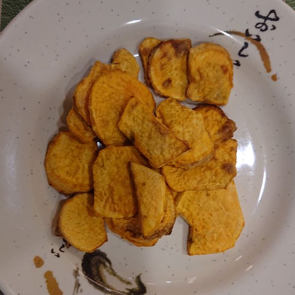 氣炸地瓜 : 半月一起做