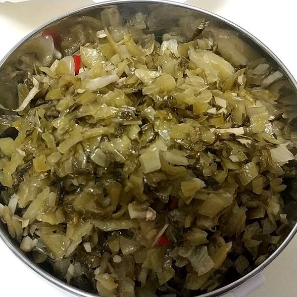 辣炒酸菜（全素） : baby一起做