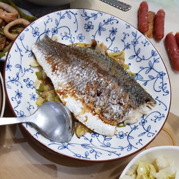 清蒸鱸魚片：曹瑋華 一起做