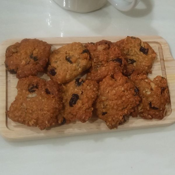 蔓越莓燕麥餅乾 : 洪淑美一起做