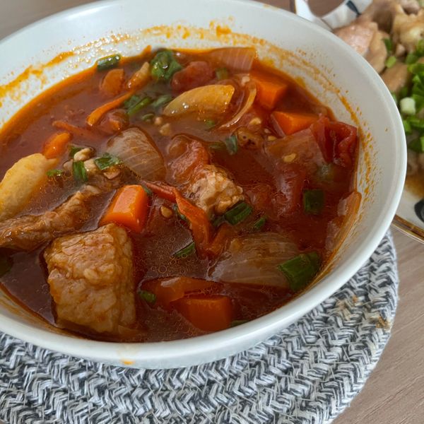 蕃茄牛肉煲 : Penny一起做