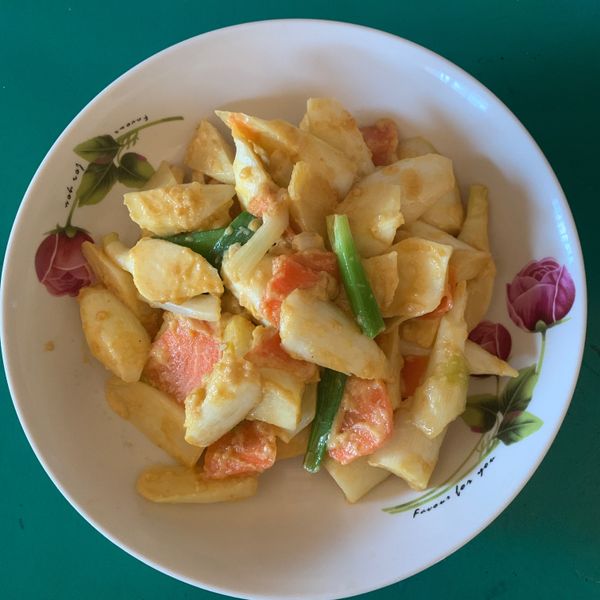 金沙茭白筍 : 林文玲一起做