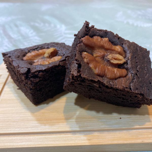 布朗尼米穀粉版：ying 一起做