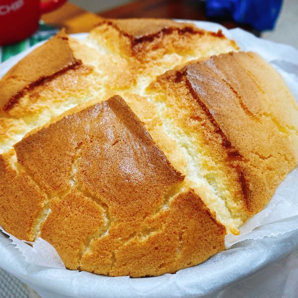 原味戚風蛋糕(6吋):新手美味人妻 一起做