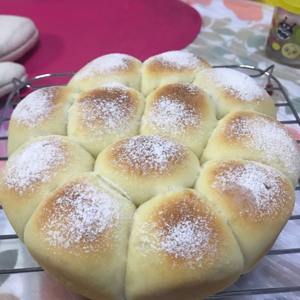 忌廉芝士 (奶油乳酪) 皇冠麵包 : rachaelwai一起做