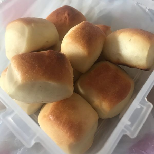 一口煉乳石疊麵包 : rachaelwai一起做