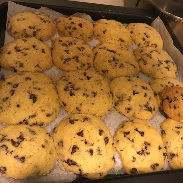 美式巧克力軟曲奇 : rachaelwai一起做